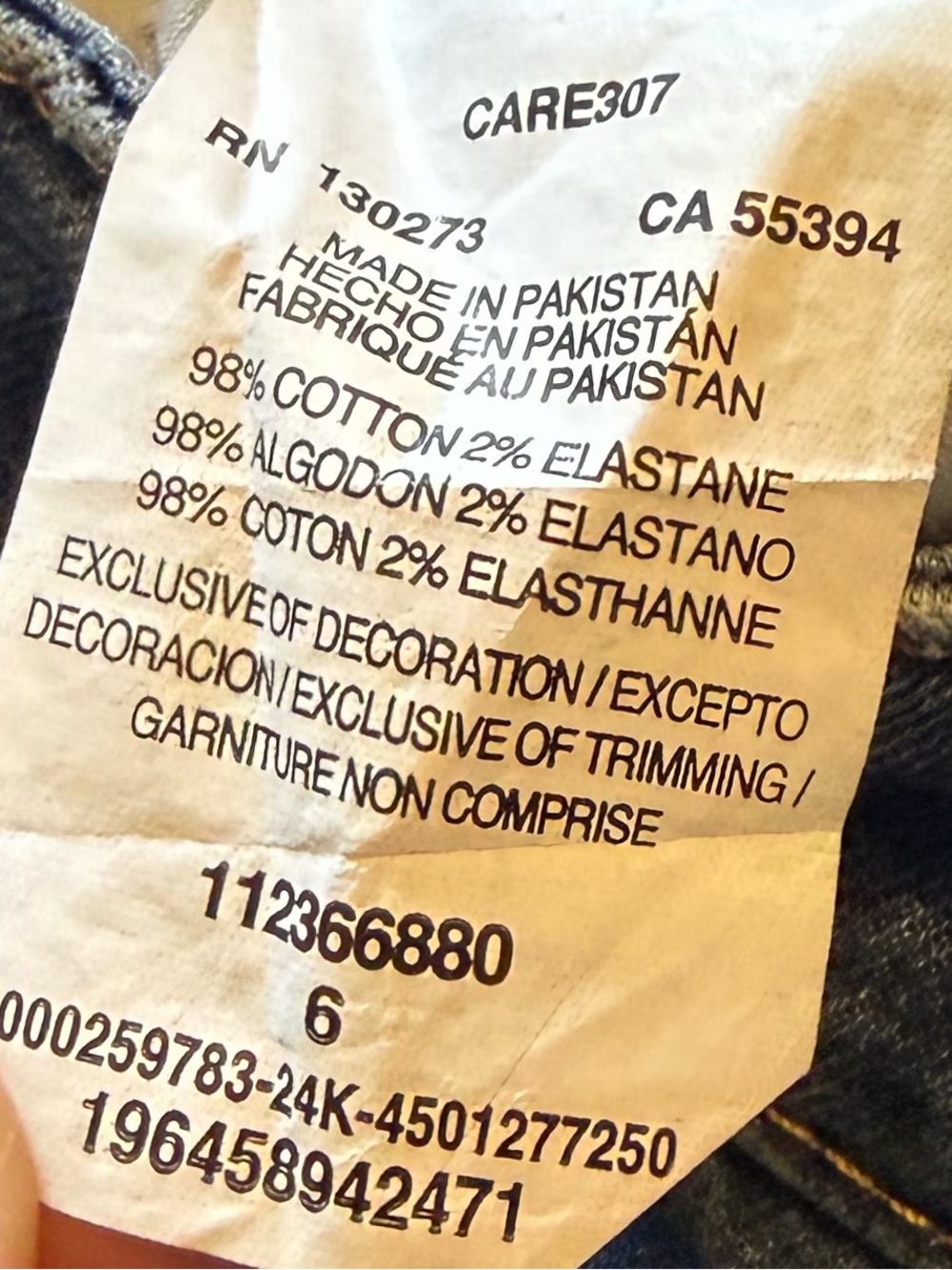 Lee High Rise Denim Retro Skort Size 6 Wrap Front Button Mini Skirt Shorts Y2K - Picture 6 of 10